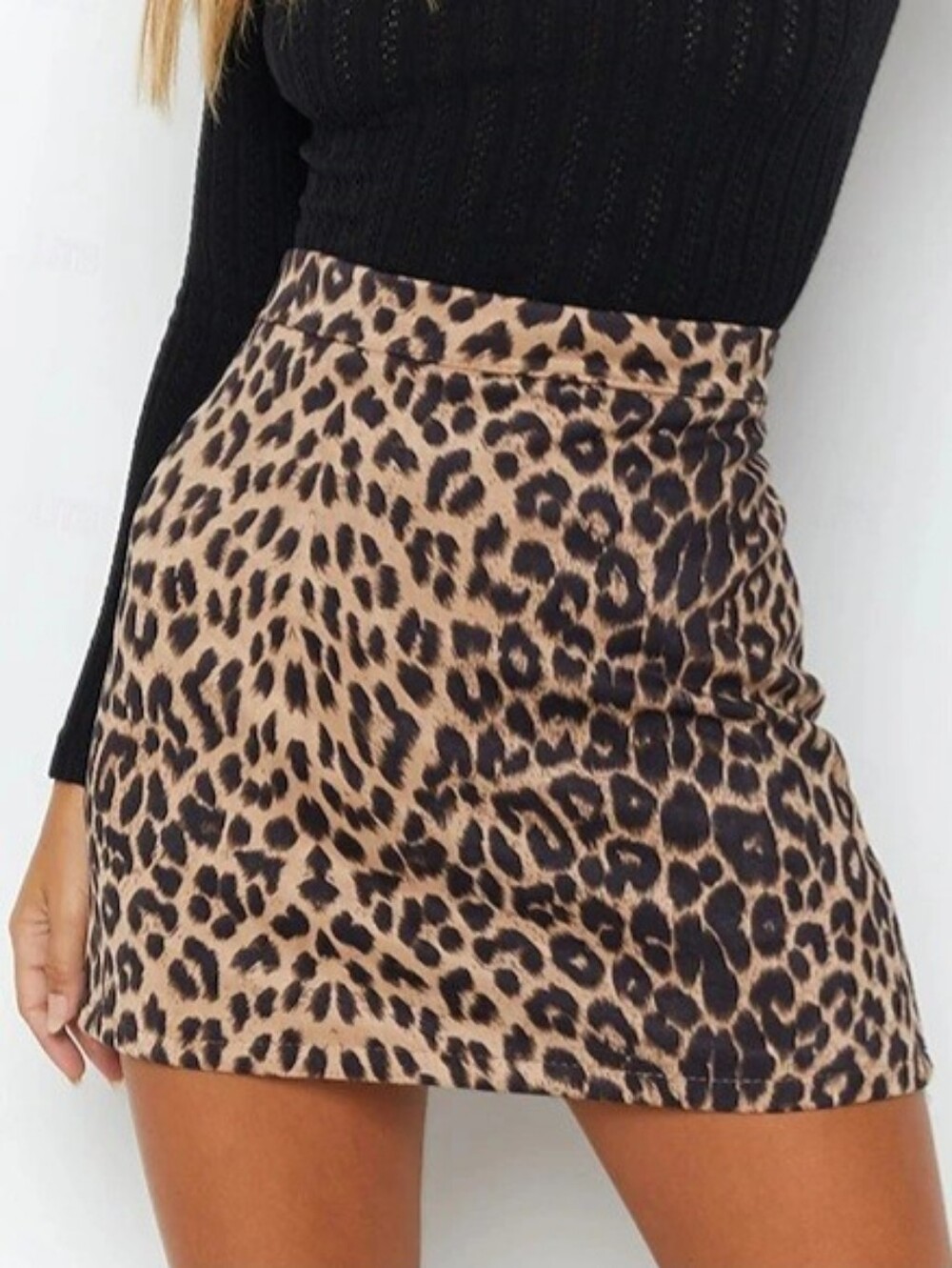 Princess Polly Chic Leopardo Print Mini Skirt